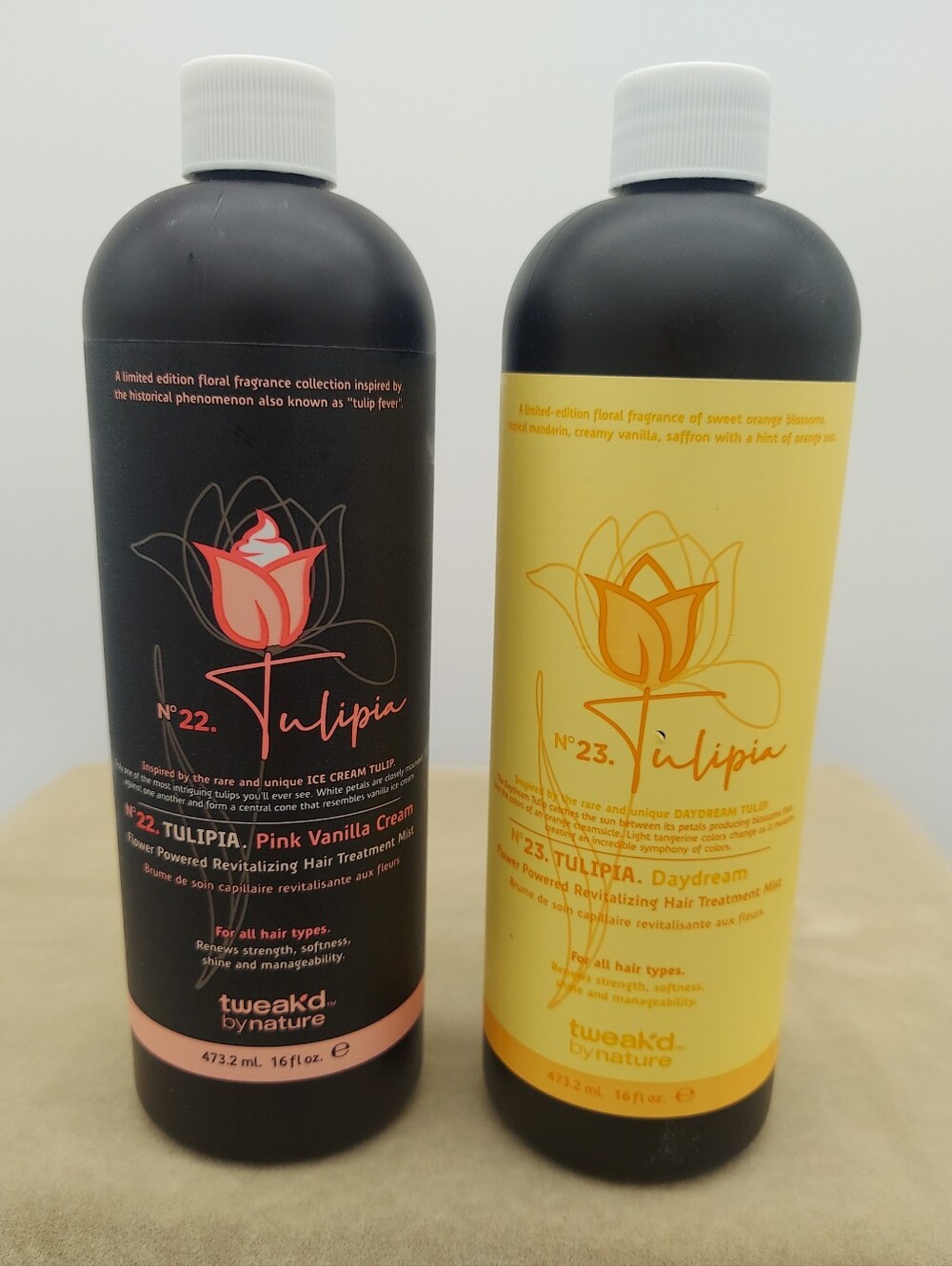 SEALED Tweak'd by Nature Tulipia Pink Vanilla Daydream Hair Treatment Mist